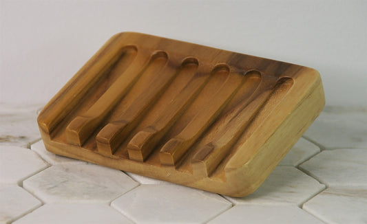 Teak Soap Holder